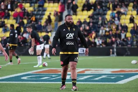 Rugby Uini Atonio Avant Le Match De La Rochelle Contre Pau J Ai L