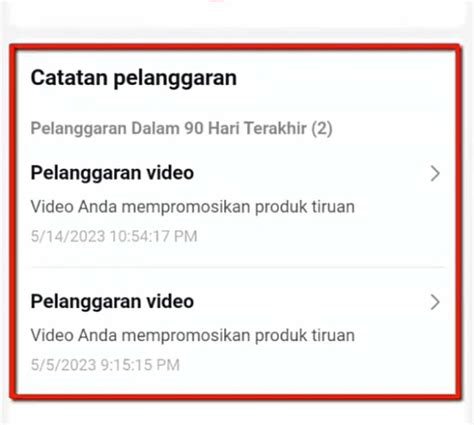 Cara Melihat Pelanggaran Tiktok Dan Mengajukan Banding