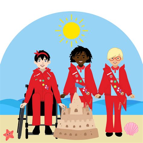 Girlguiding Cymru clipart resource library