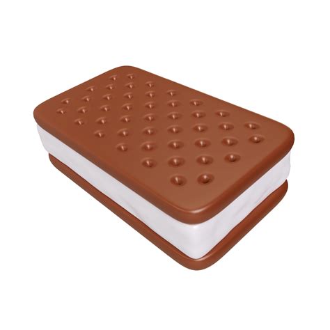 icono de ilustración 3d de sándwich de helado 9636823 PNG