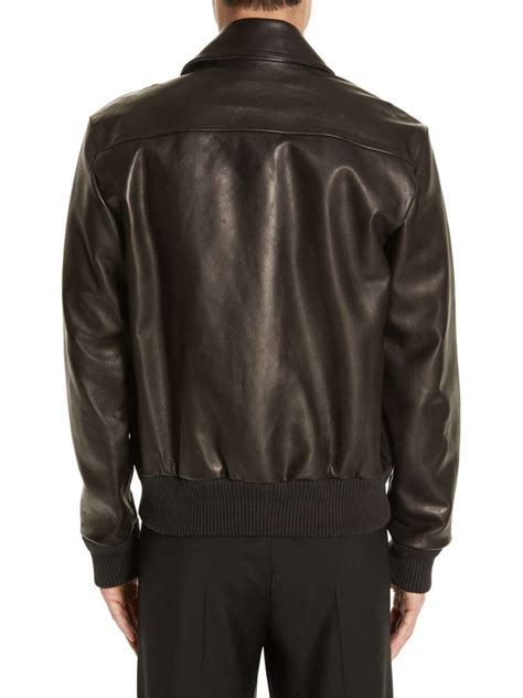 Black Lambskin Leather Jacket For Men The Jacket Spot