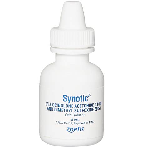 Synotic Otic Solution 8 ml | On Sale | EntirelyPets Rx