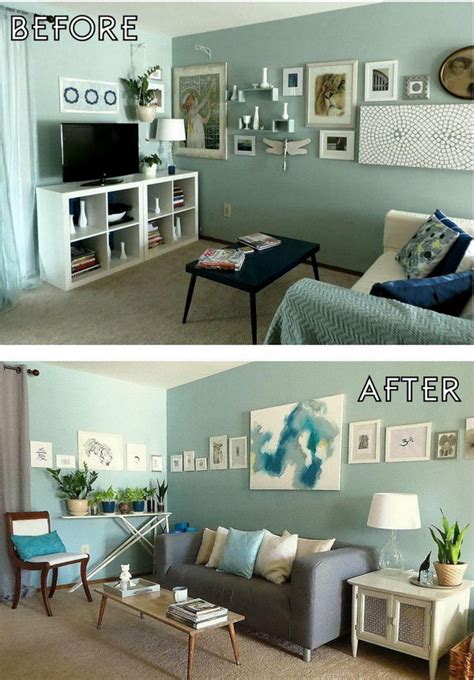 Before and After: Great Living Room Renovation Ideas - Hative