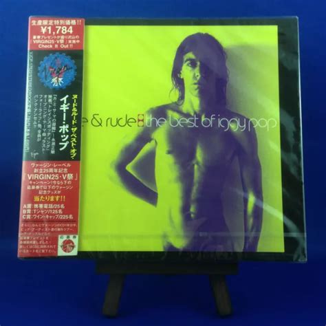 Iggy Pop Nude Rude Extremely Rare Oop Japanese Promo Cd Vjcp