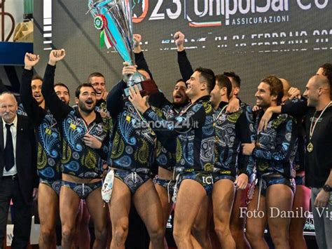 Pro Recco Vincitrice Della Coppa Italia Le Immagini Della Finale