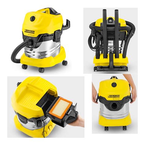 Karcher Aspirateur eau et poussière WD 4 Premium 20L 1000W Karcher