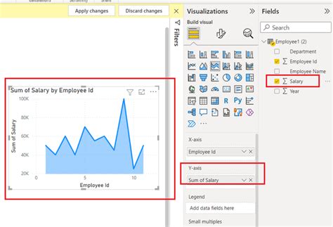 Power BI How To Create A Stacked Area Chart GeeksforGeeks