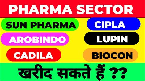 Pharma Stocks Update Sun Pharmacadilahc Share Lupin Sharecipla