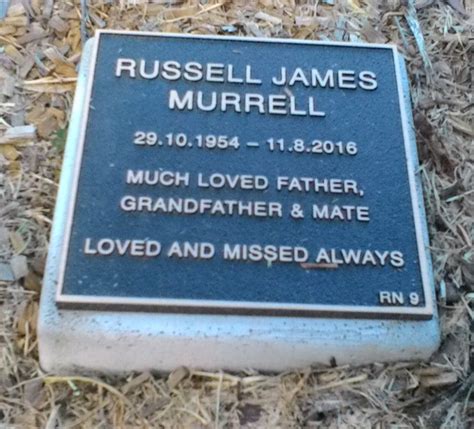 Russell James Murrell 1954 2016 Find A Grave Memorial