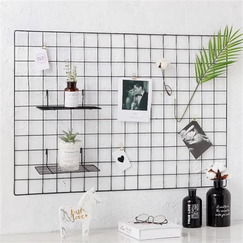 Ijzeren Nordic Home Wall Holder Ins Decoratie Raster Decor Fotolijst