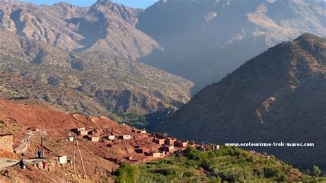 Les villages berbères du toubkal Trekking Maroc