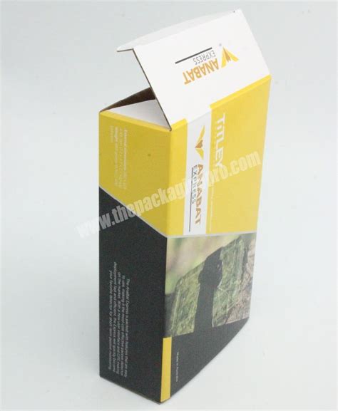 Wholesale Recycle Reverse Top Tuck Corrugated Packaging Box Custom