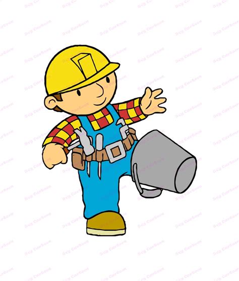 Bob The Builder Svg 24 Svg Dxf Cricut Silhouette Cut File Etsy