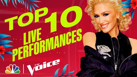 Watch The Voice Web Exclusive The Best Of The Top 10 Live Performances