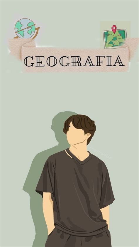 Geograf A Jungkook Portada Portadas Portadas De Geografia Portadas