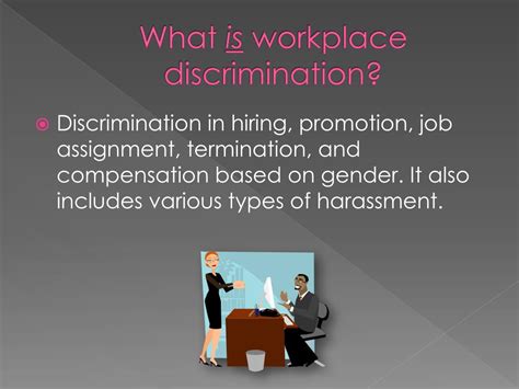 Ppt Gender Workplace Discrimination Powerpoint Presentation Free Download Id2509043