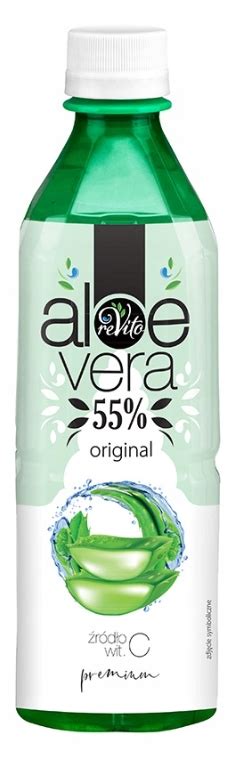 Napój Aloesowy Z Dodatkiem Witaminy C Aloe Vera 55 Aloesu Orginal 500