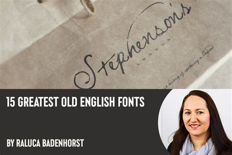 15 Greatest Old English Fonts