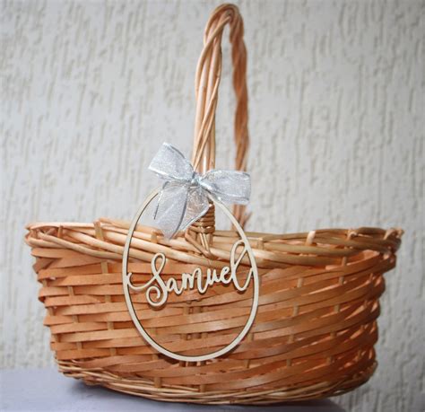 Personalized Easter Basket Nametag Egg Tag Easter Basket Name Etsy