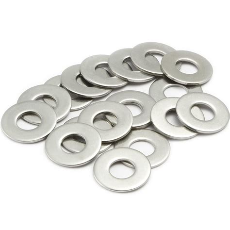 20 Pcs M8 Washers M8 X 20mm Metal Flat Penny Washers Thickness 15mm