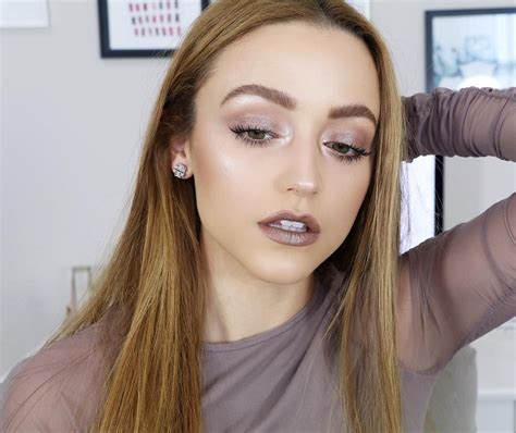 Kathleenlights Kathleen Lights Minimal Cool Toned Glam Makeup