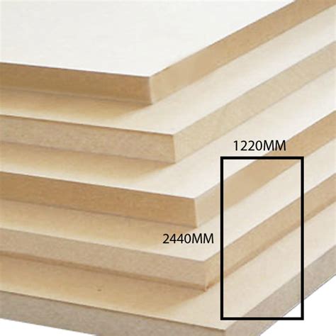 Medium Density Fibreboard (MDF) 25.0MM (T) 1220MM (L) x 2440MM (W)