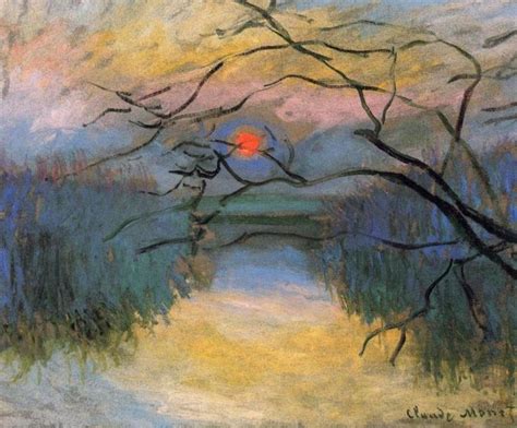 Sold At Auction Claude Monet CLAUDE MONET COUCHER DE SOLEIL SUR LA