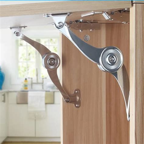 1pcs New Soft up down Stay Hinge Cabinet Door Kitchen Cupboard Hinges Furniture Lift up Strut ...