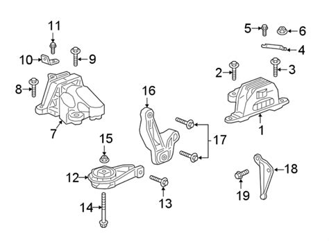 Chevrolet Malibu Engine Mount Island Gm Duncan Bc