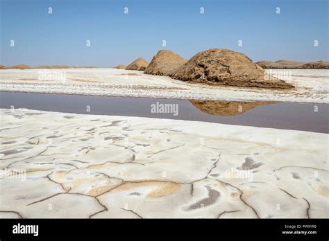 Eggshaped Hills In The Salt Sea Desert Dasht E Lut Iran One Of The