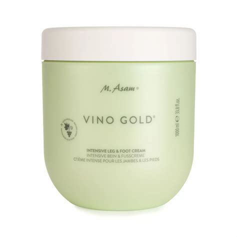 M Asam Vino Gold Intensive Leg Foot Cream Ml Mit Weinlaub Qvc De