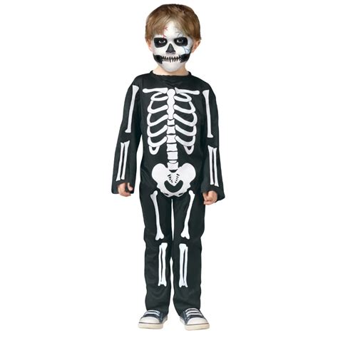 Children Halloween Skull Skeleton Costumes Carnival Kids Devil Ghost ...