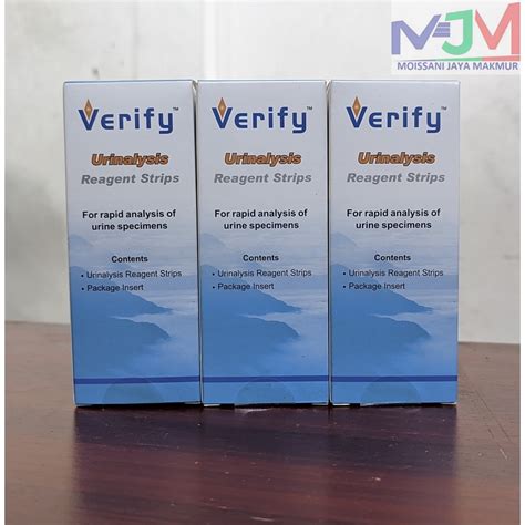 Jual Strip Tes Urine P Glukosa Protein Ph Test Urine P Verify