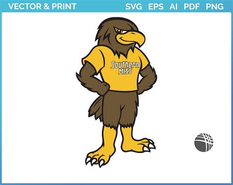 Southern Miss Golden Eagles - Mascot Logo (2003) - College Sports ...