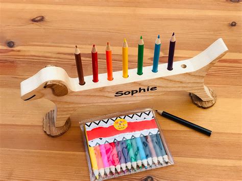 Kids Pencilcrayon Holder Jw Craft Studio