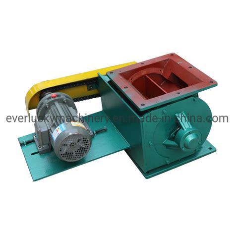 Cast Iron Chain Drive Rotary Airlock Valve Feeders For Cement Lime