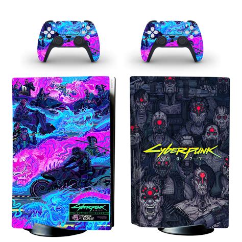 Cyberpunk 2077 Skin Sticker Decal For PlayStation 5 Design 15