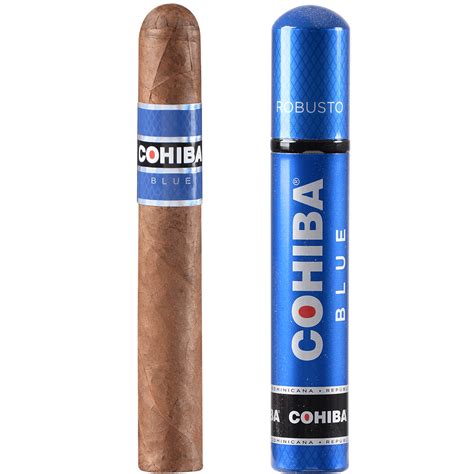 Cohiba Blue Robusto Tubo Ct Habano Cigars