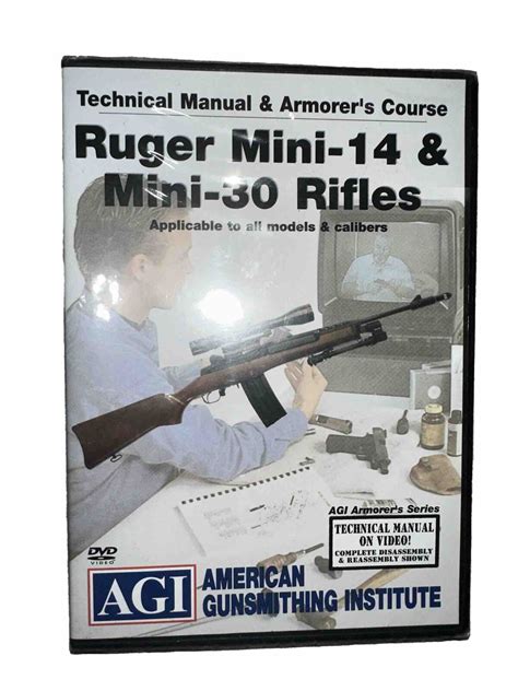 Agi Ruger Mini Rifle Gunsmith Course Dvd Technical Manual