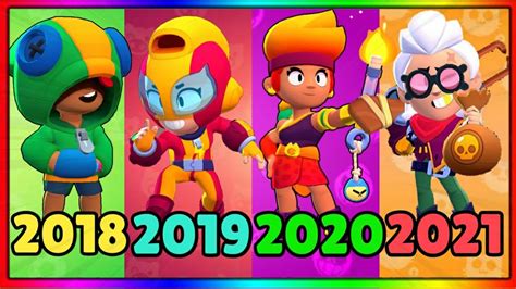 BRAWL STARS A GELEN 25 YENİ KARAKTER SIRALAMASI 2018 2021 YouTube