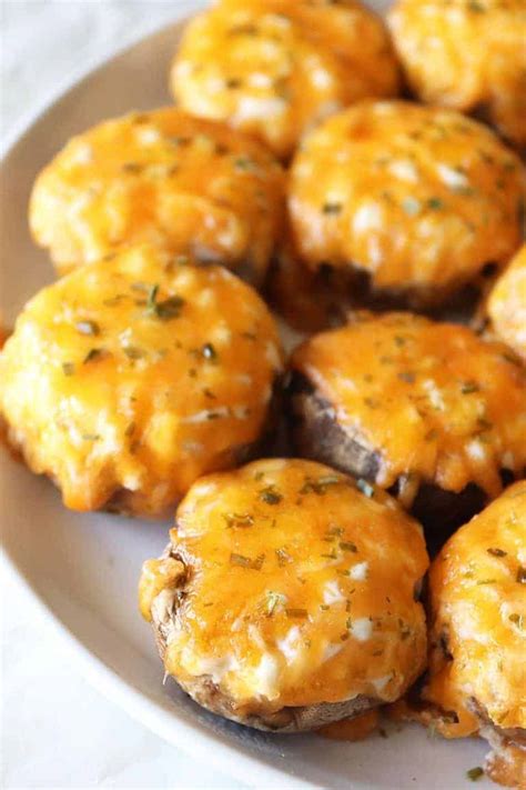 Easy Air Fryer Stuffed Mushrooms Simply Happenings