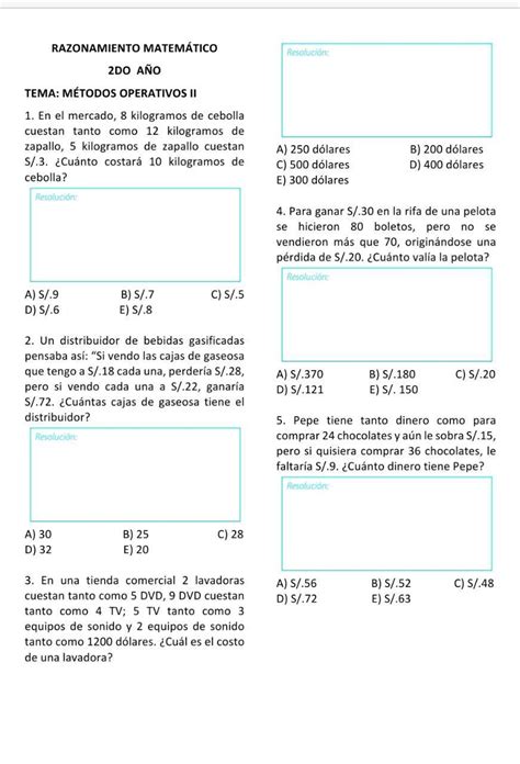 Por Favorrrr Ayudaaaaaaaaaaaaaaaaaaaaa Con Mi Tarea De Raz Matematica