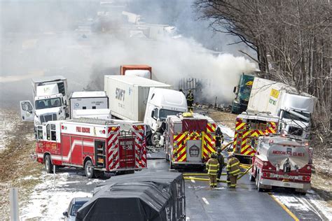 I 81 Needs Repairs After 80 Vehicle Pileup Trader Joes Opens Today