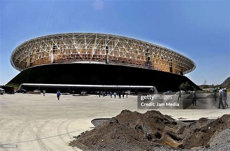 General view of the new Chivas Guadalajara stadium under construction ...