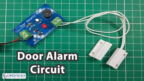 Door Security Alarm Circuit Using Magnetic Reed Switch 47 Off
