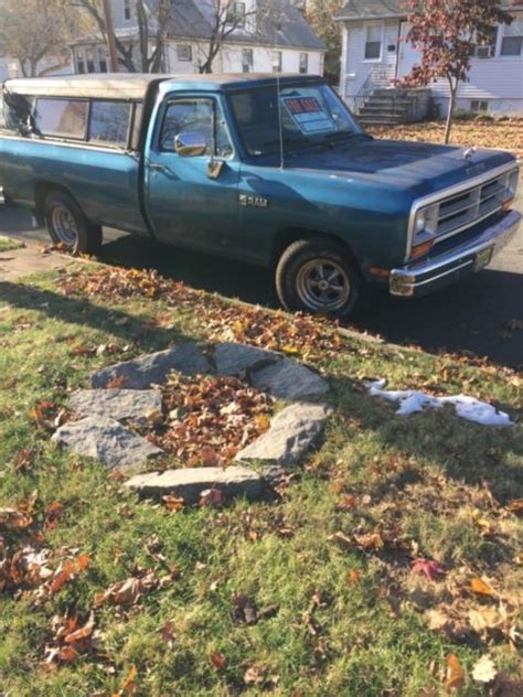 1988 Dodge Ram D150 Pickup Truck For Sale Photos Technical