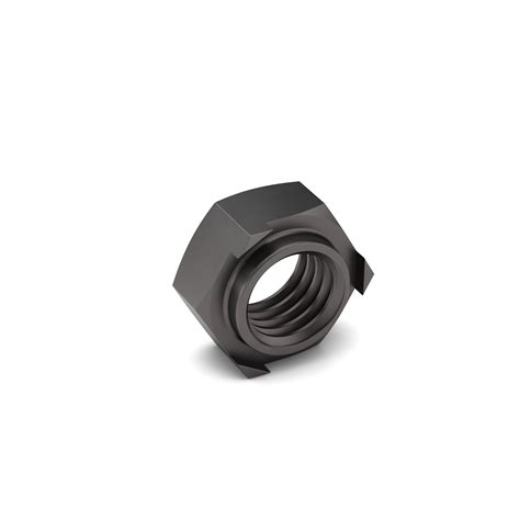 M6 1 Iso 8 Metric Hex Weld Nut Din 929 Plain Finish Earnest Machine Products