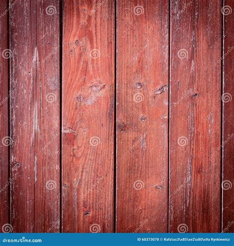 La Vieja Textura De Madera Roja Con Los Modelos Naturales Foto De