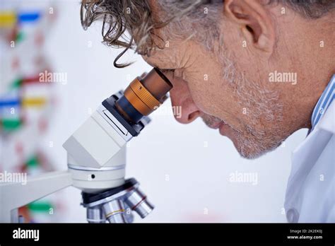 What Do We Have Here A Cropped Shot Of A Mature Scientist Using A