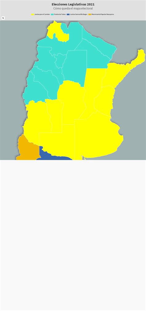 Mapa electoral provincia por provincia quién ganó Flourish